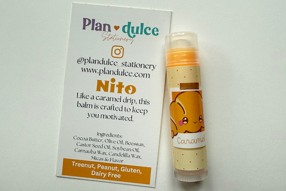 all natural pan dulce flavored lip balm chapstick
cute kawaii lip balm chapstick
pan dulce lip balm
cafecito chapstick
latina owned
plan dulce
cafecito y pan
cuernito 