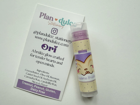 all natural pan dulce flavored lip balm chapstick
cute kawaii lip balm chapstick
pan dulce lip balm
cafecito chapstick
latina owned
plan dulce
cafecito y pan
oreja lip balm 